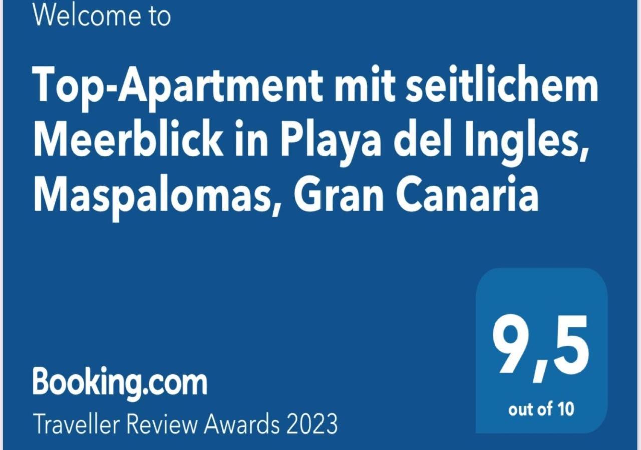 Top-Apartment, 4 Og, Seitlicher Meerblick, Mit 1 Schlafzimmer Im Herzen Von Playa Del Ingles , Gran Canaria Eksteriør billede