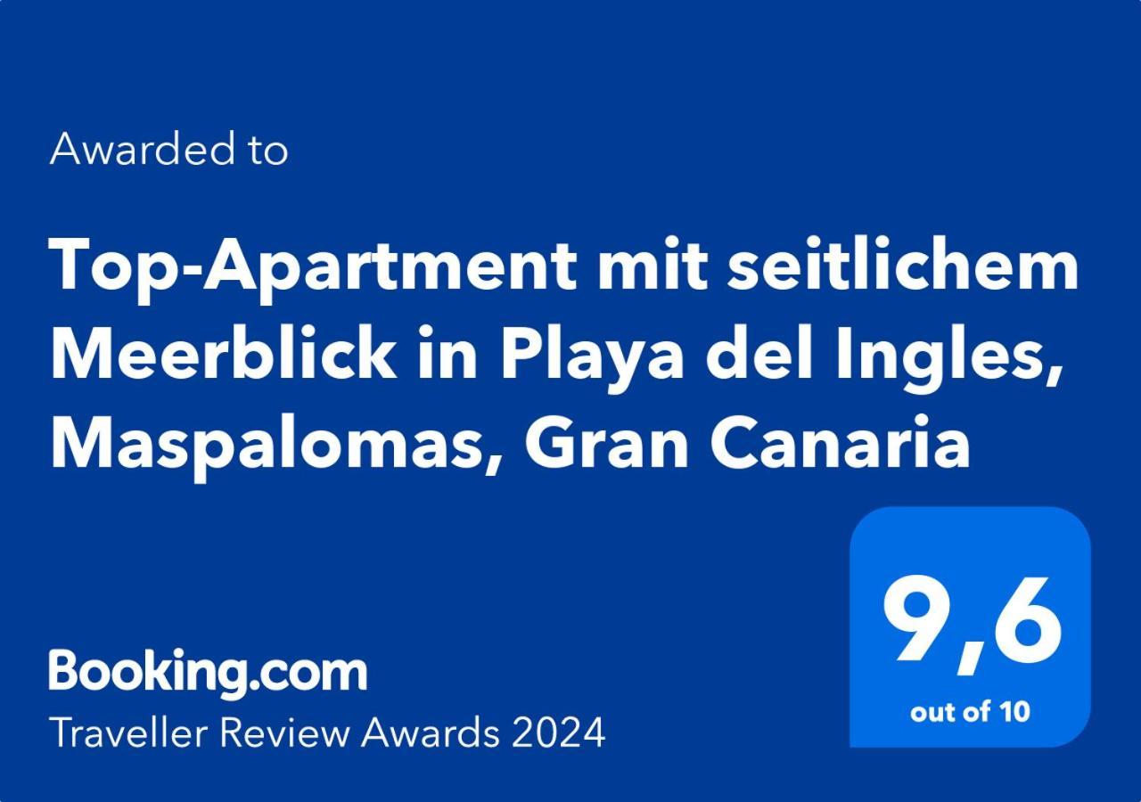 Top-Apartment, 4 Og, Seitlicher Meerblick, Mit 1 Schlafzimmer Im Herzen Von Playa Del Ingles , Gran Canaria Eksteriør billede